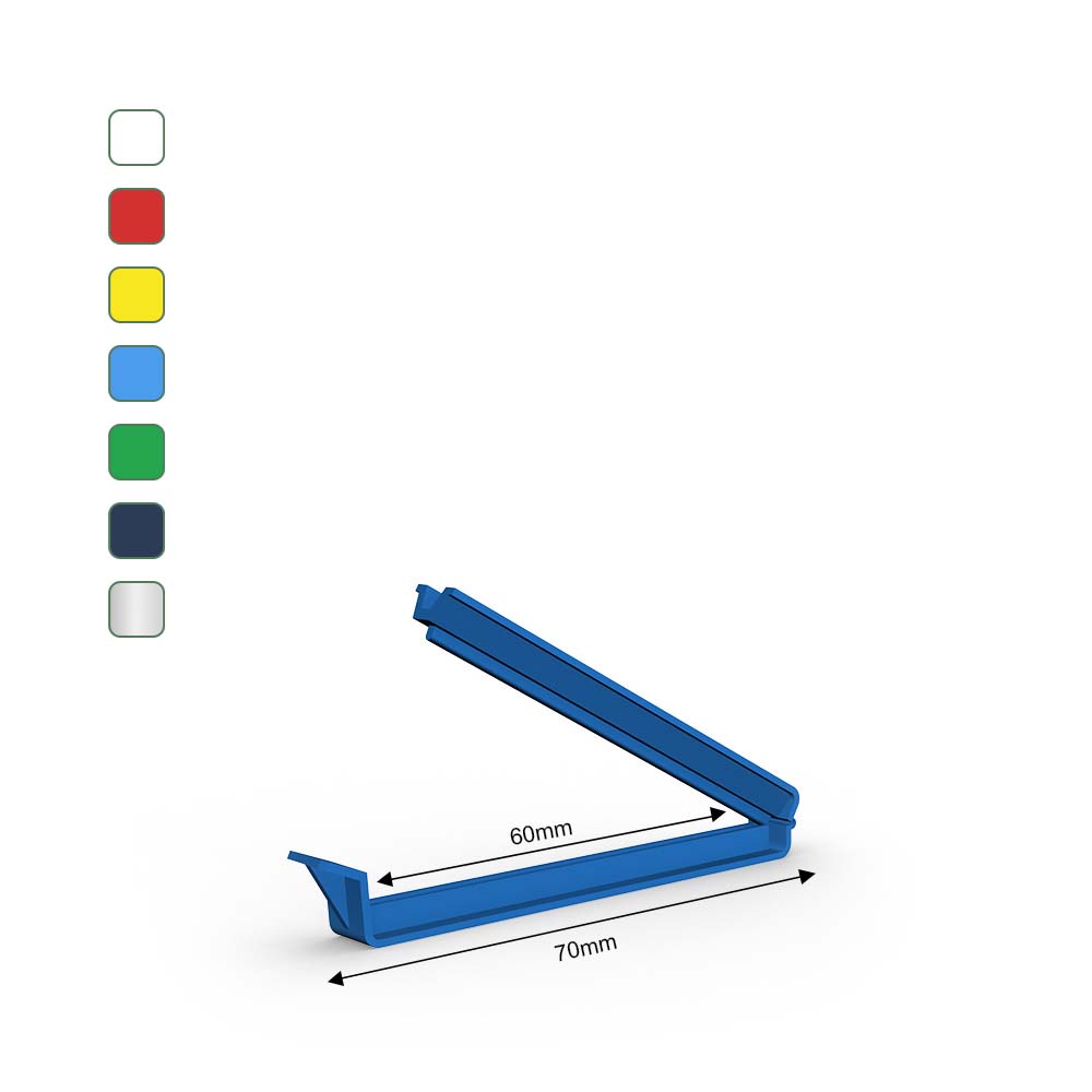 [1106004] WeLoc PP 60 sluitklem (blauw)