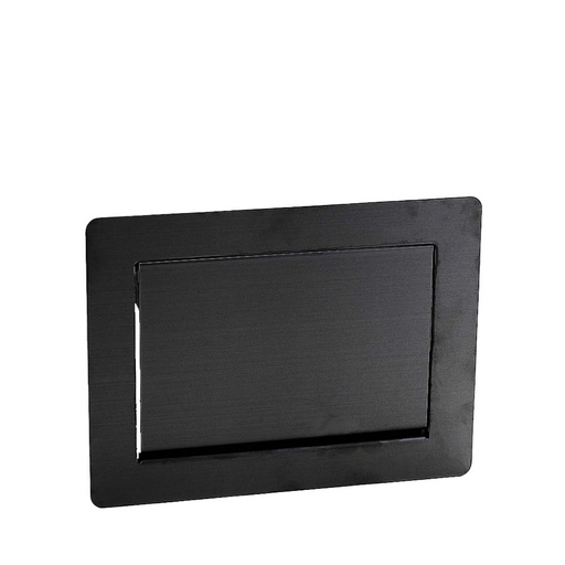 Afvalklep AZ-GD zwart