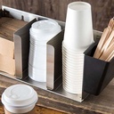 Bekerdeksel organizer RVS
