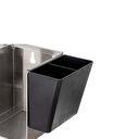 Bekerdeksel organizer RVS