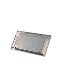 Afvalklep RVS met sluitveer inbouw 268 x 125 mm