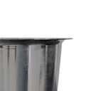 Detail hoek flens RVS doorvoeren EK44x-serie