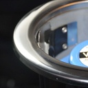 Bekerdispenser L inbouw RVS horizontaal