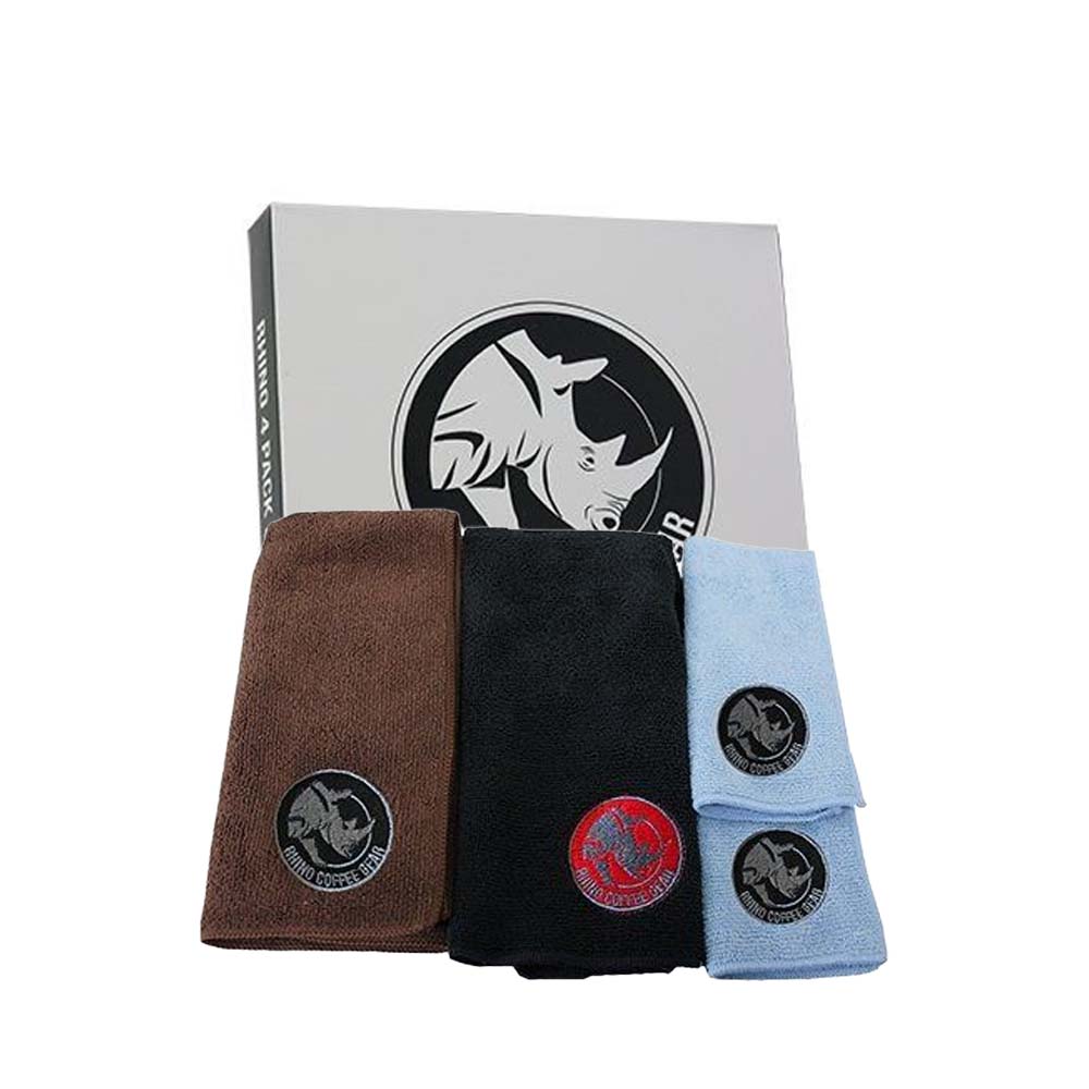 [RWBCS-4PK] Rhino Coffee Gear Barista microvezeldoekpakket