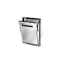 Ronda AU12 RVS afvalcontainer