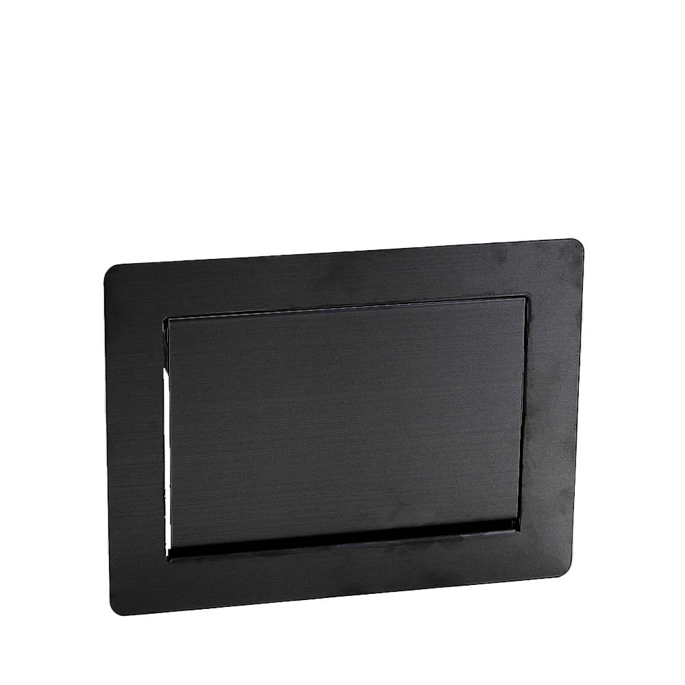 [AZ-GD230-BL] Afvalklep AZ-GD zwart (234 x 160 mm)