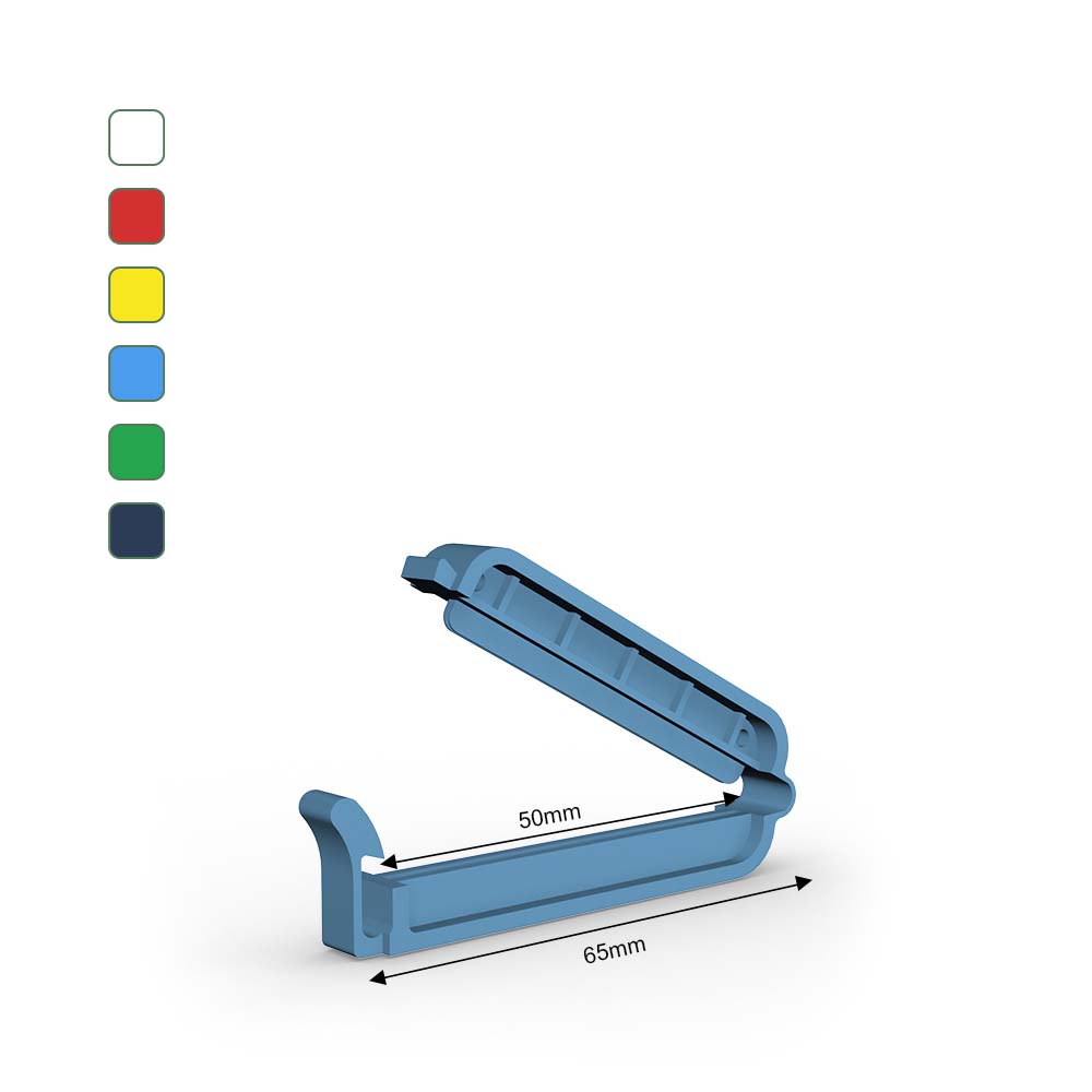 [1205004] WeLoc Professional PA 50 sluitklem (blauw)