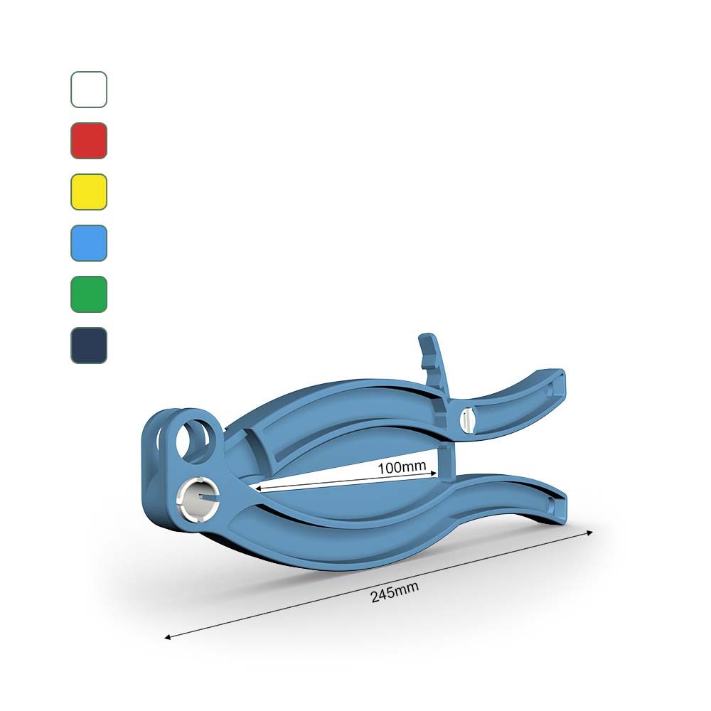 [1410004] WeLoc Gripper PA 100 sluitklem (blauw)