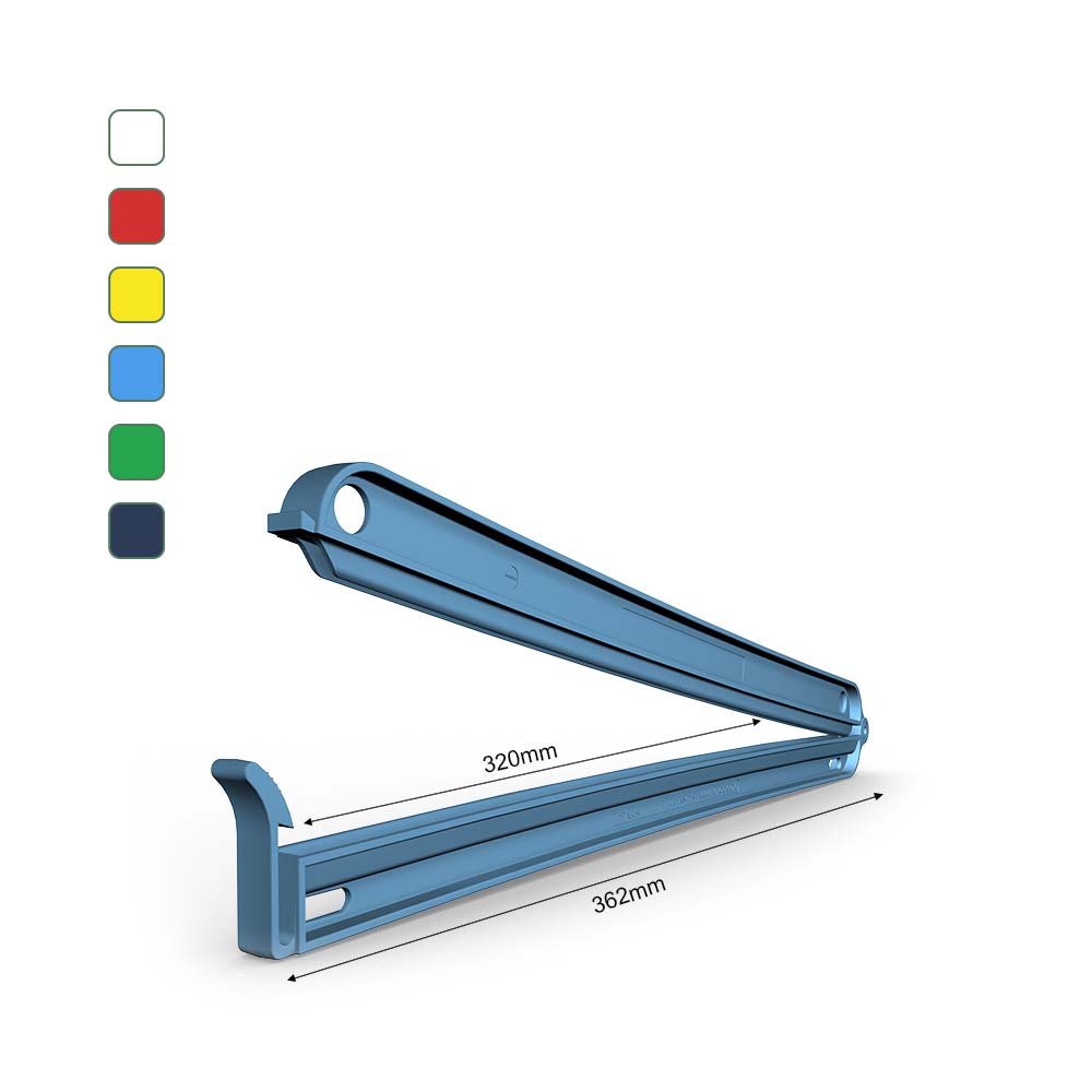 [1232004] WeLoc Professional PA 320 sluitklem (blauw)