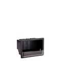 Organizer inbouw zwart