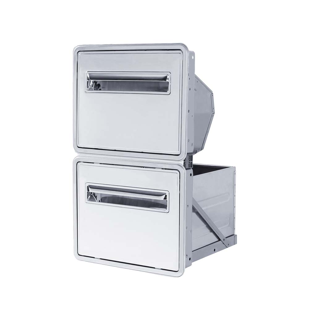 Priolinox chute kantelbak RVS inbouw