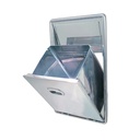 Priolinox afvalcontainer met afvalklep
