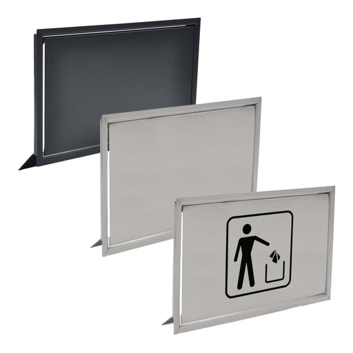 Afvalklep RVS